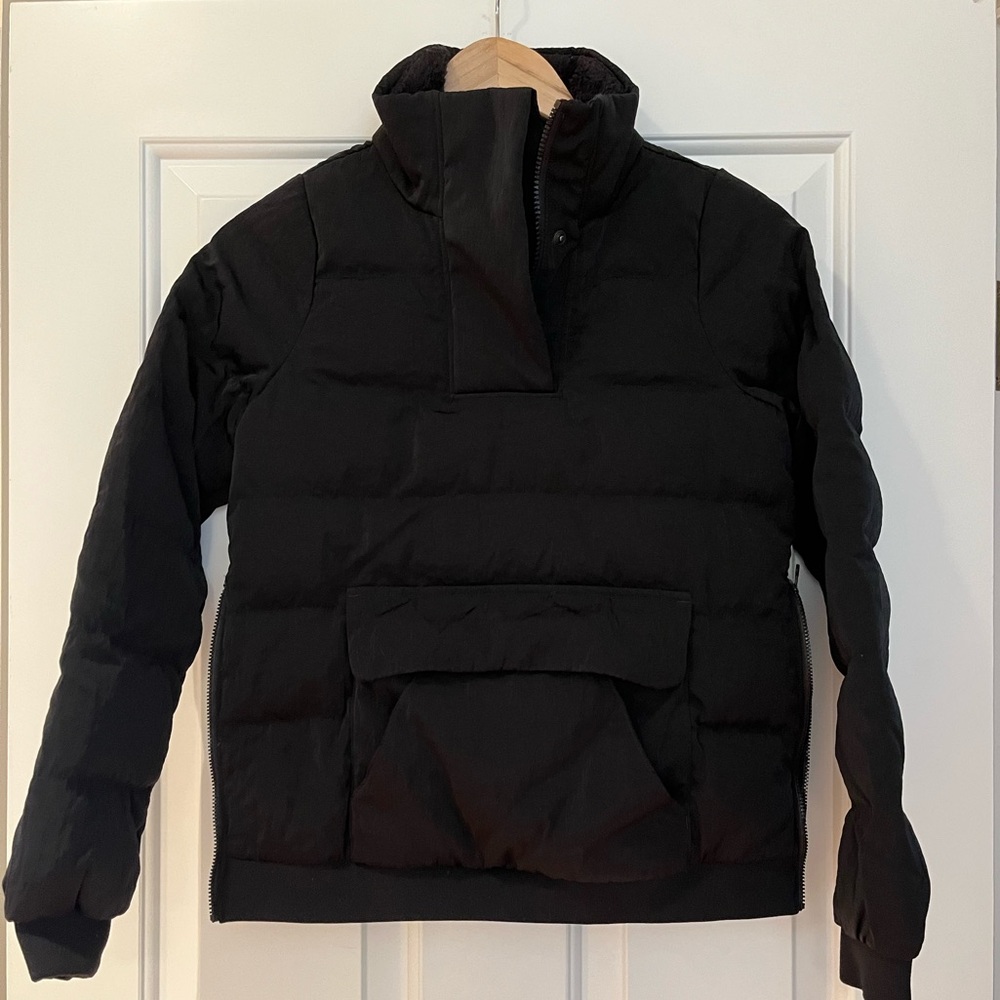 Ivivva Pullover down winter Jacket + coordinating mittens